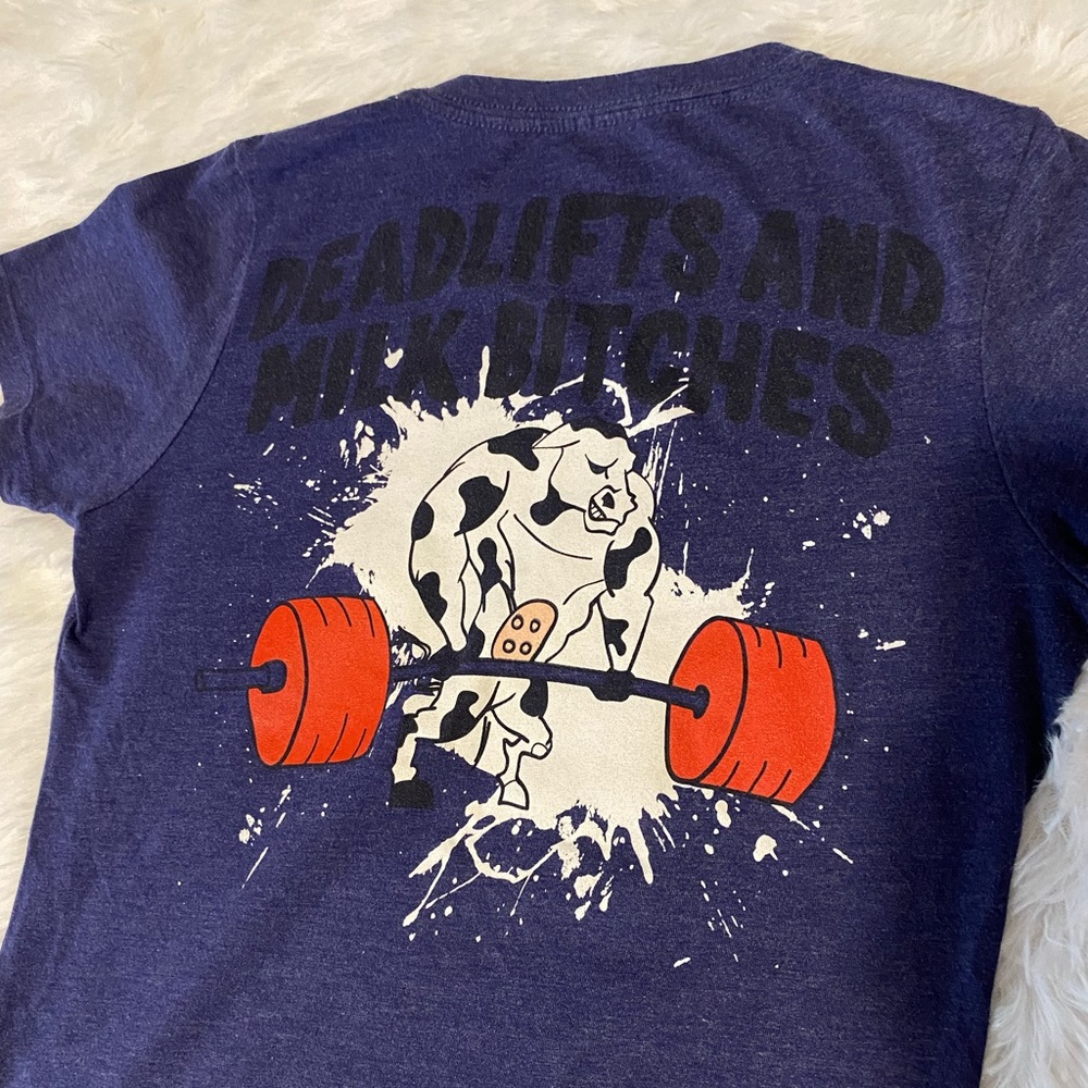 Life As Rx Deadlifts and Milk Shirt